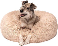 Load image into Gallery viewer, Dog & Cat Plush Calming Beds