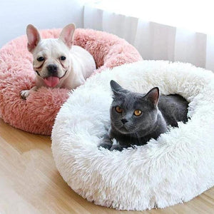 Dog & Cat Plush Calming Beds